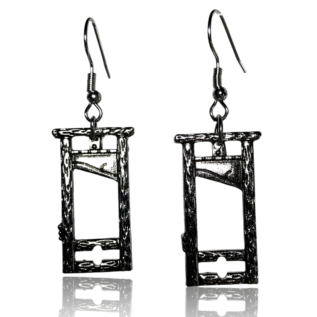 Gothic Vintage Guillotine Dangling Earrings